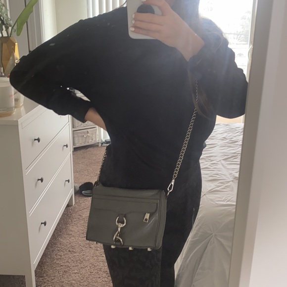 Grey Rebecca Minkoff Mini Mac - Picture 12 of 12